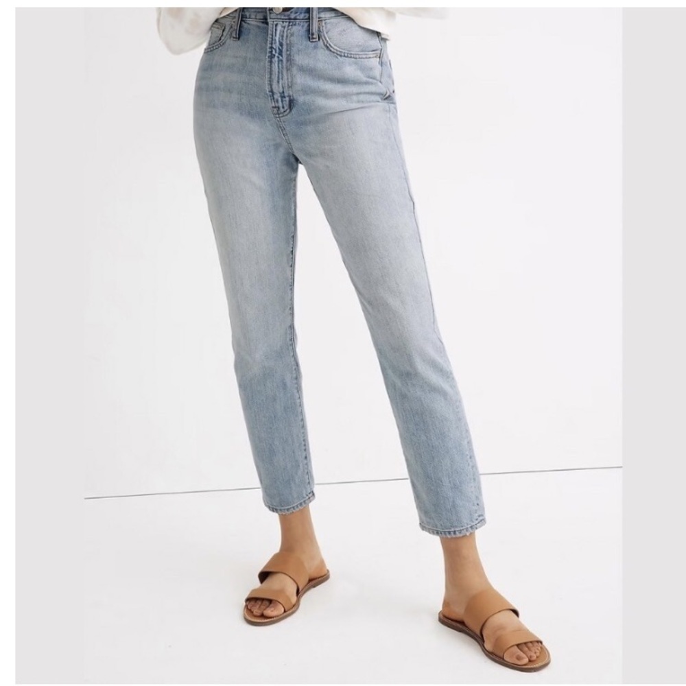Madewell Curvy Perfect Vintage 90s Jeans Size 25 Straight Tapered